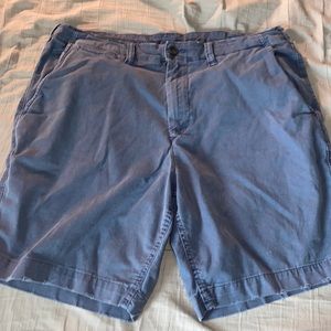 American Eagle Flex 9” Lived-In Khaki (blue) Short (Size 36)
